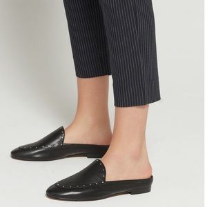 Banana Republic Demi Studded Black Slides / Shoes
